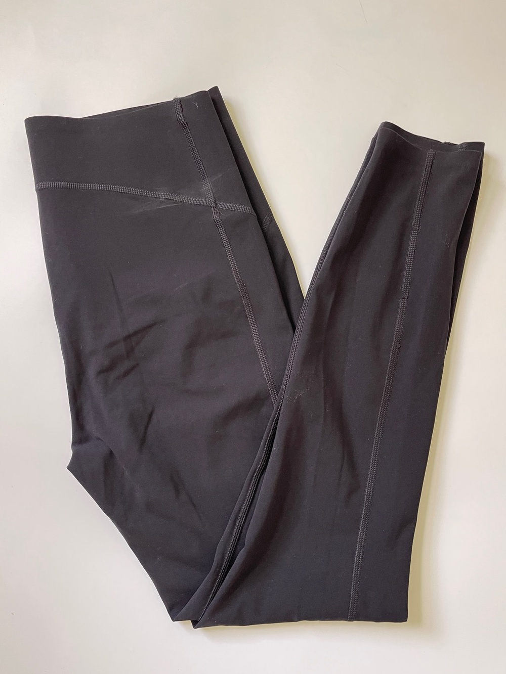 SPANX Black High-Waist Smooth Leggings Size M